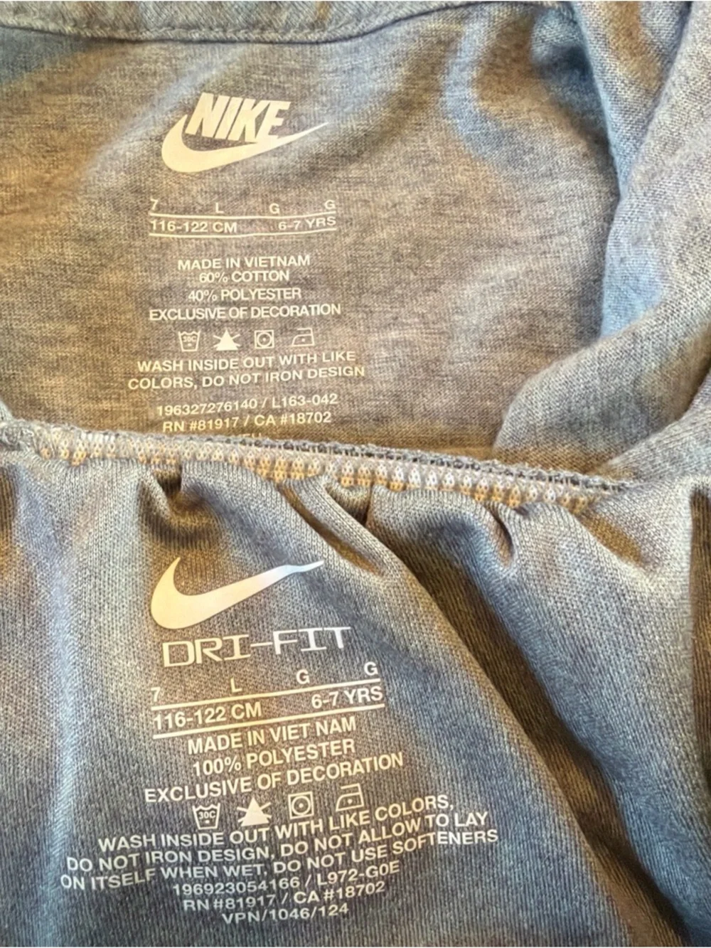 9 Piece Nike Adidas Old Navy Athletic Sportswear Shorts Logo Shirts Boys Sz 6-7 - Picture 3 of 11